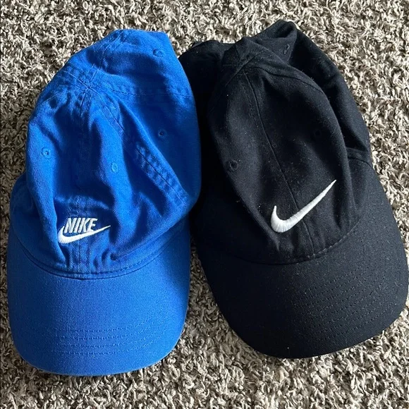 Nike Blue and Black Caps - Picture 1 of 3